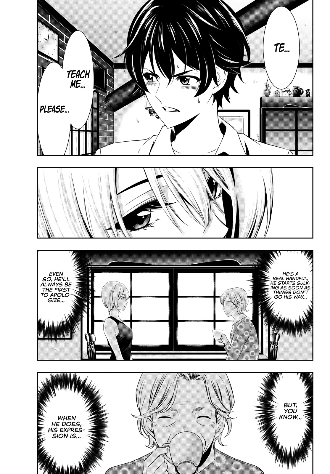 Goddess Café Terrace Chapter 3 page 14 - Chapter 3: Pre-Opening