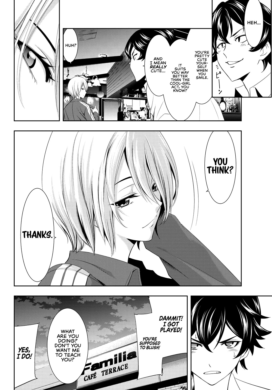 Goddess Café Terrace Chapter 3 page 17 - Chapter 3: Pre-Opening