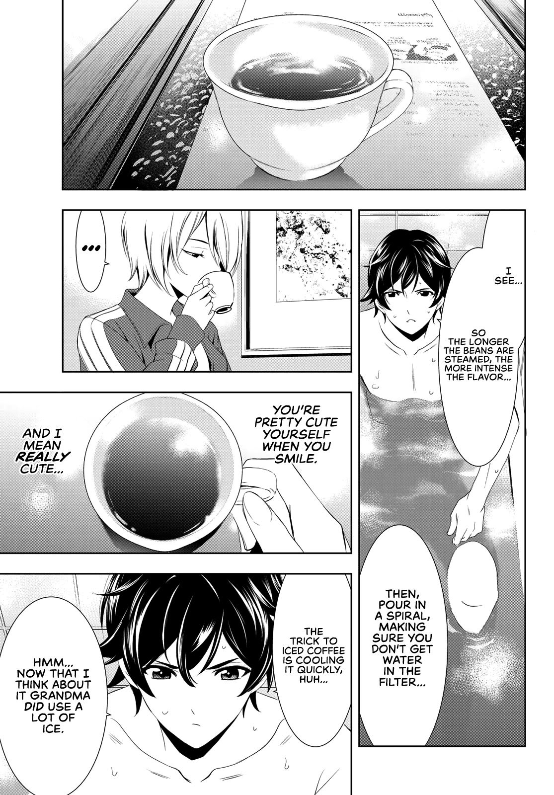 Goddess Café Terrace Chapter 3 page 18 - Chapter 3: Pre-Opening