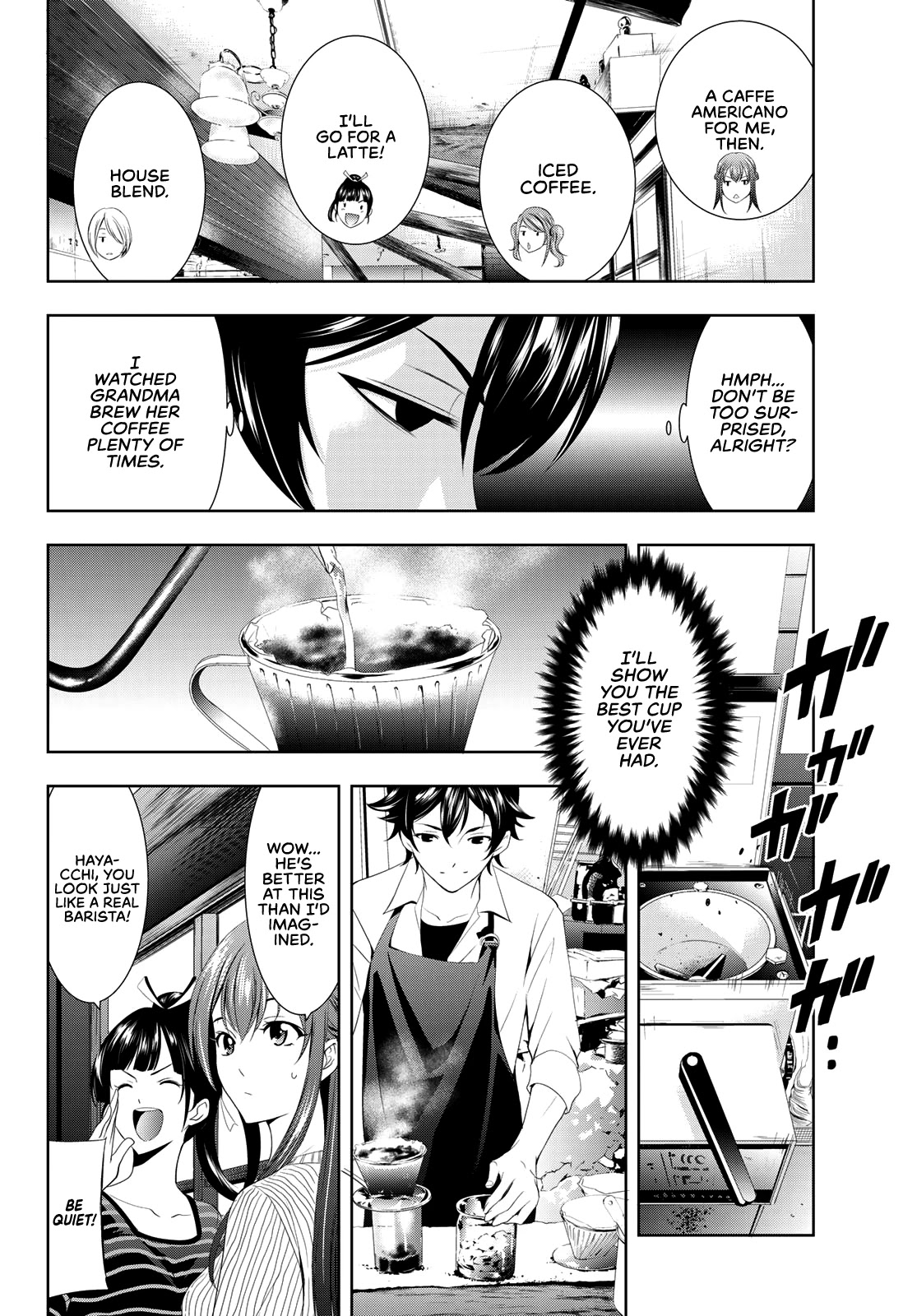 Goddess Café Terrace Chapter 3 page 5 - Chapter 3: Pre-Opening