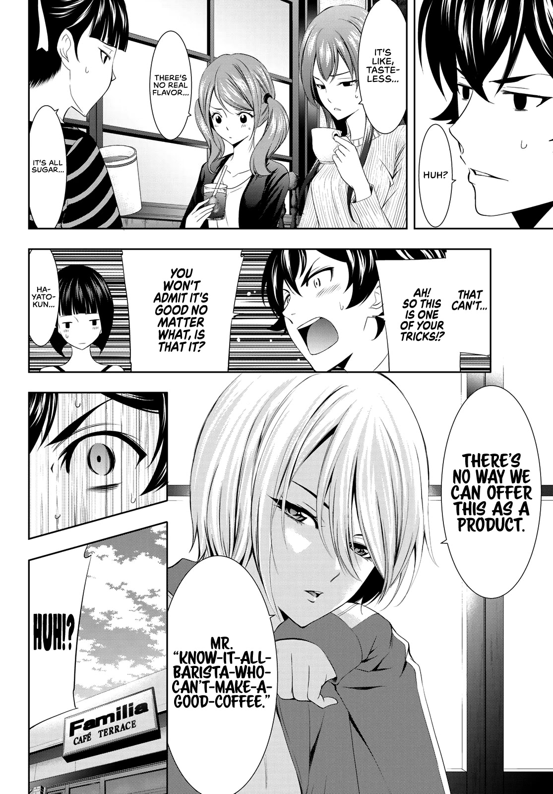 Goddess Café Terrace Chapter 3 page 7 - Chapter 3: Pre-Opening
