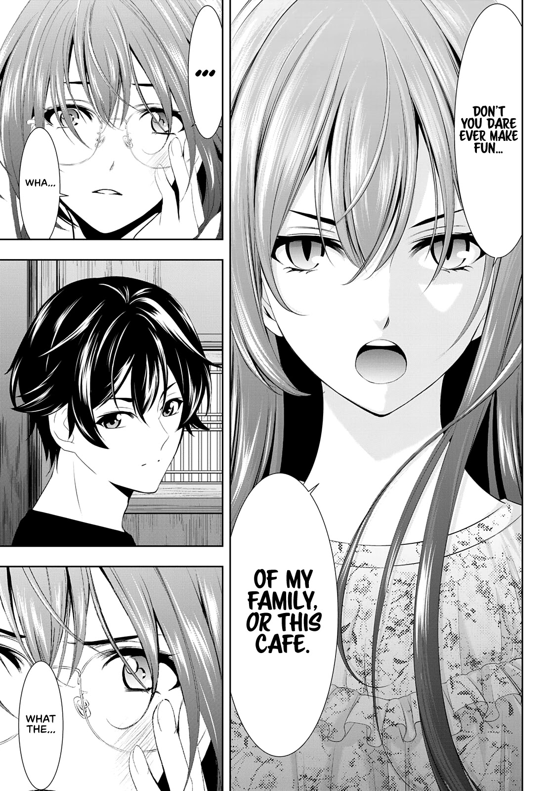 Goddess Café Terrace Chapter 31 page 18 - Chapter 31: An Unexpected Attack