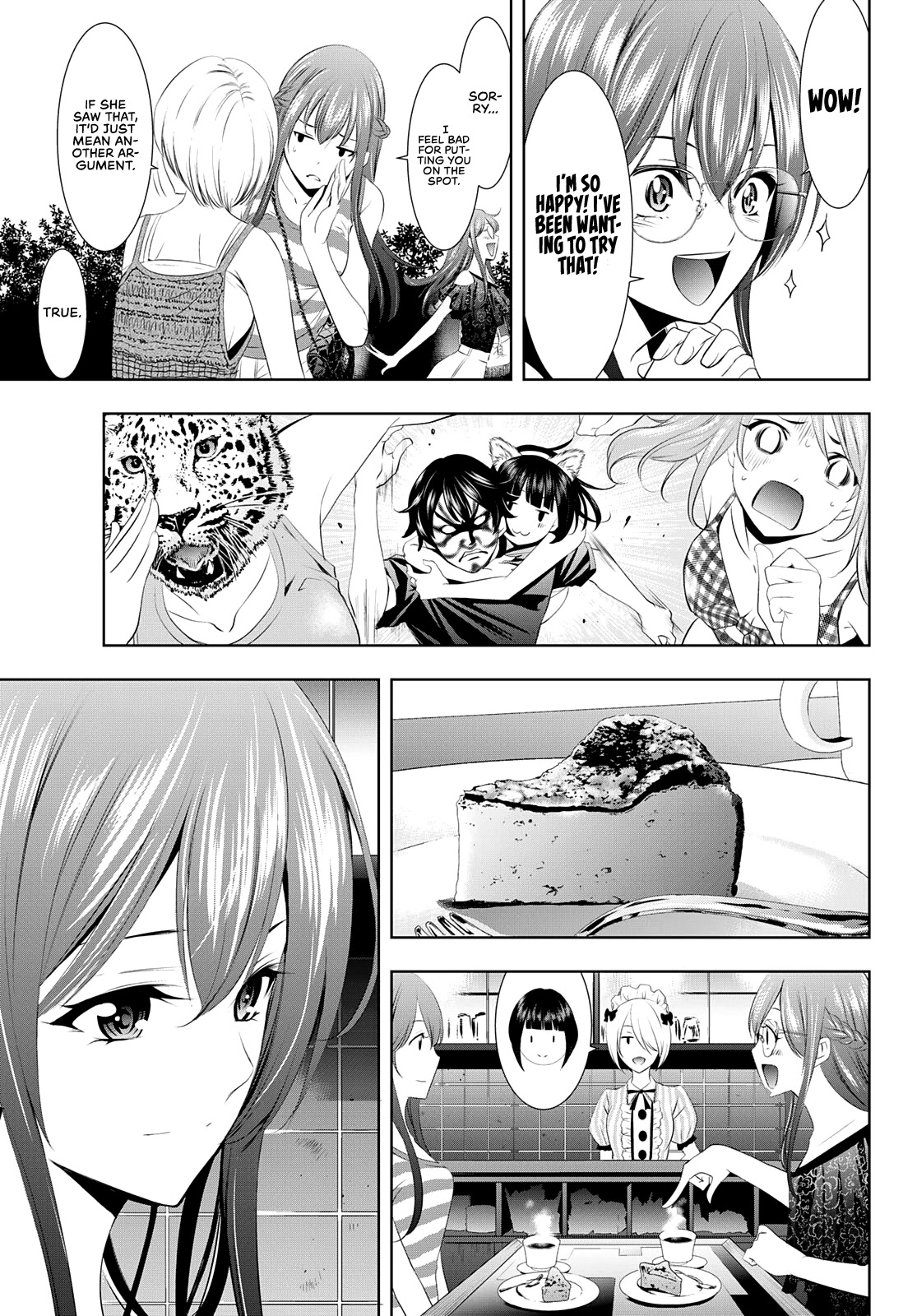 Goddess Café Terrace Chapter 33 page 11 - Chapter 33: Ouka and Kikka