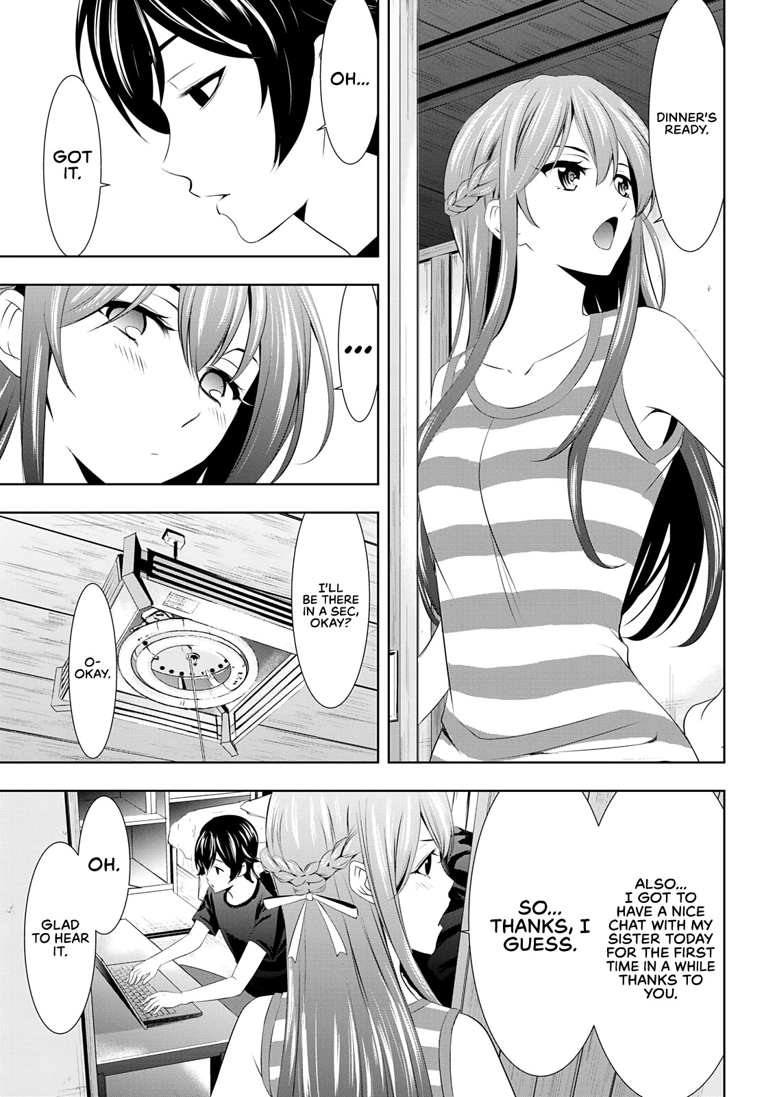 Goddess Café Terrace Chapter 33 page 13 - Chapter 33: Ouka and Kikka