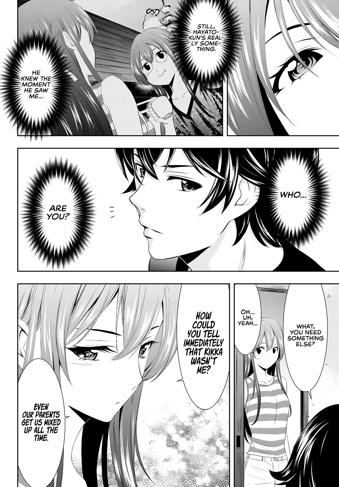 Goddess Café Terrace Chapter 33 page 14 - Chapter 33: Ouka and Kikka