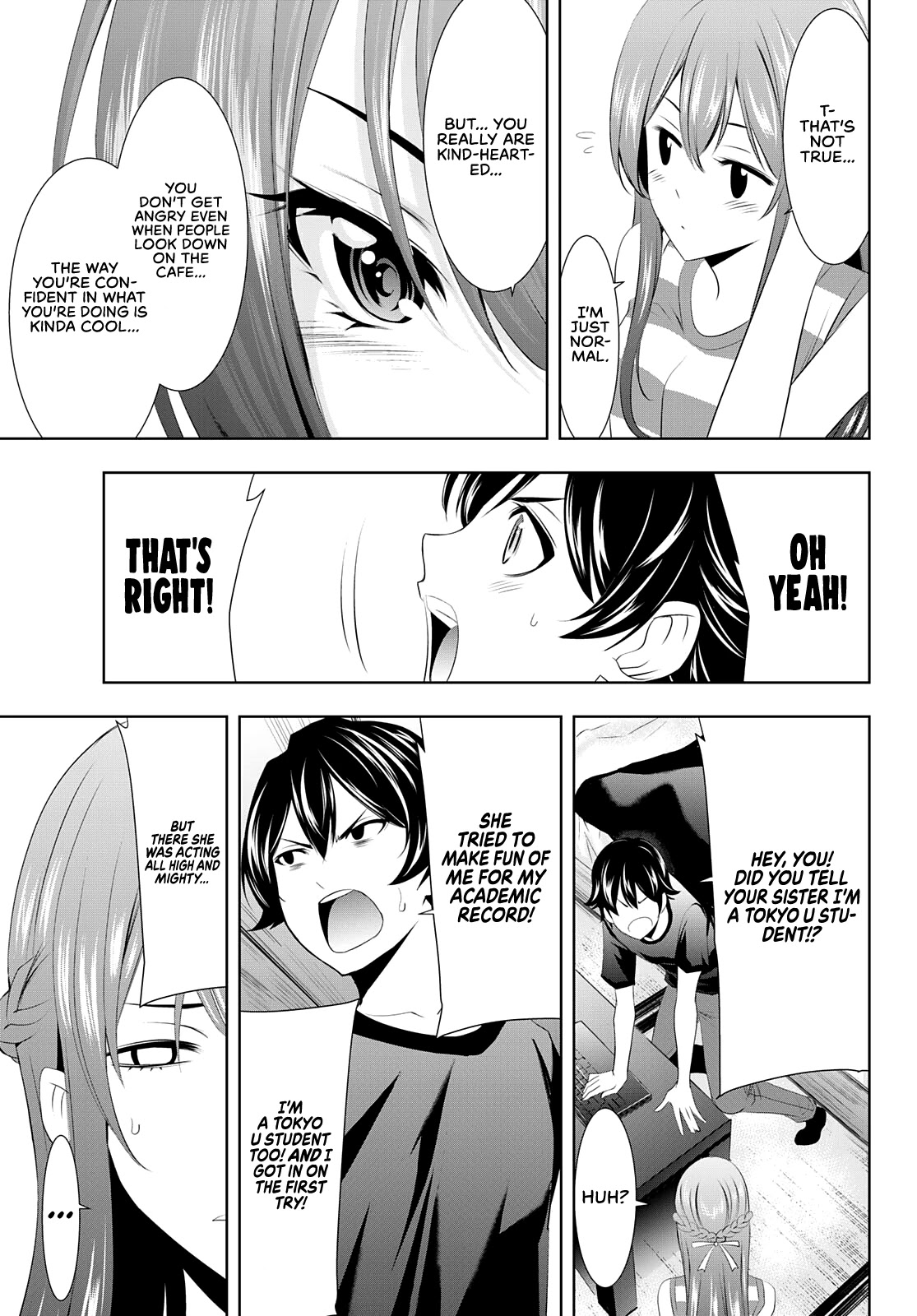 Goddess Café Terrace Chapter 33 page 17 - Chapter 33: Ouka and Kikka