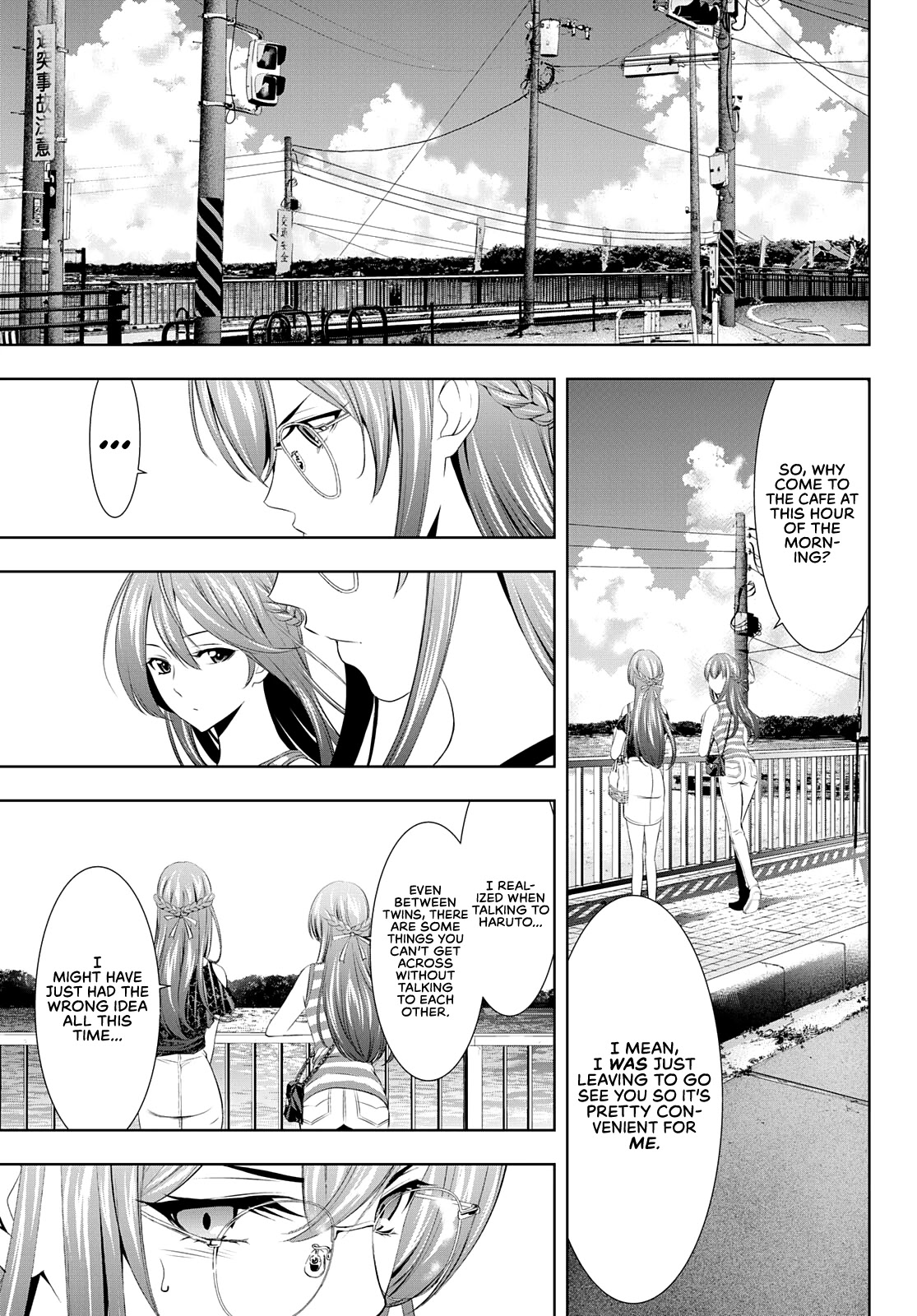 Goddess Café Terrace Chapter 33 page 4 - Chapter 33: Ouka and Kikka