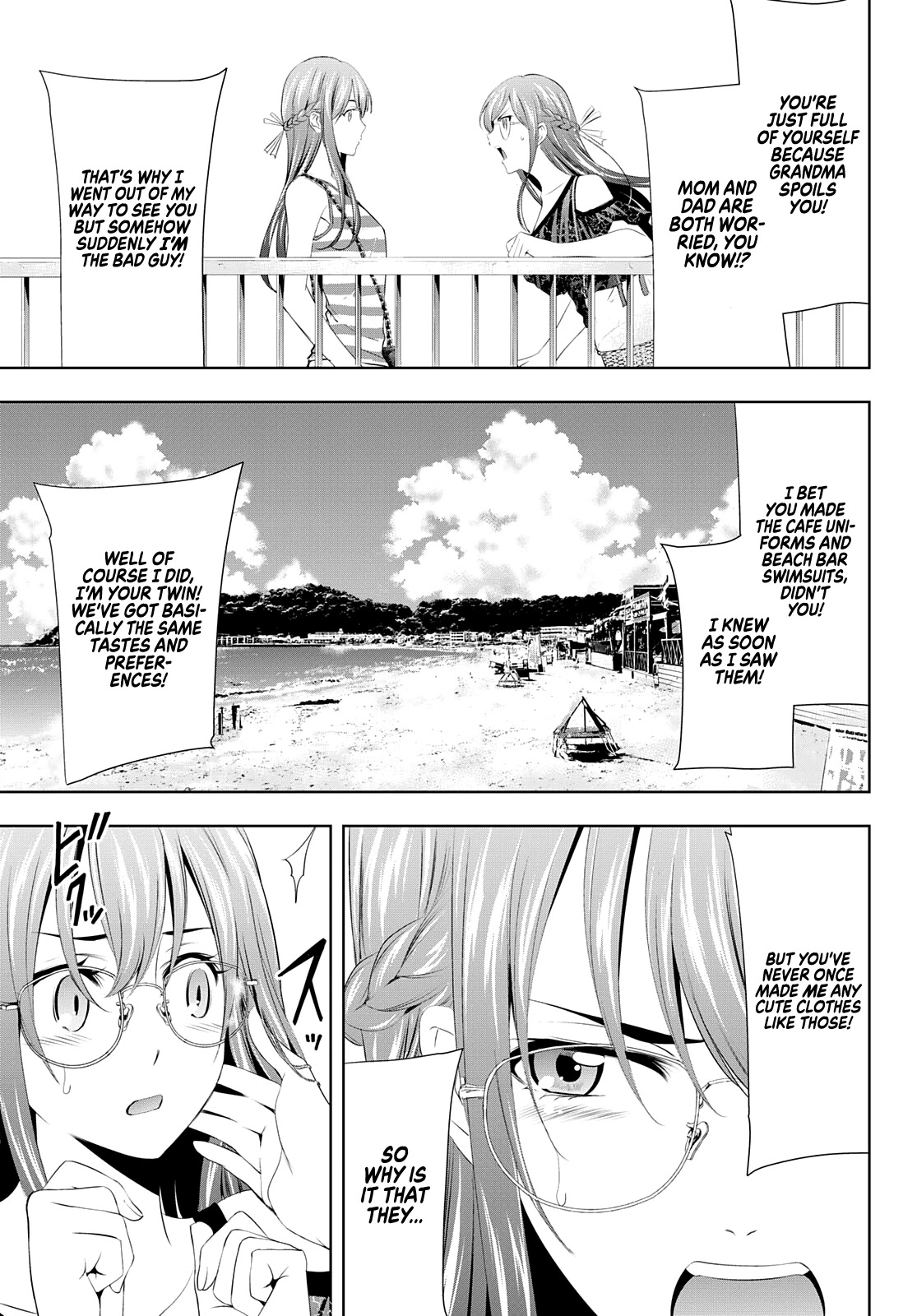 Goddess Café Terrace Chapter 33 page 6 - Chapter 33: Ouka and Kikka