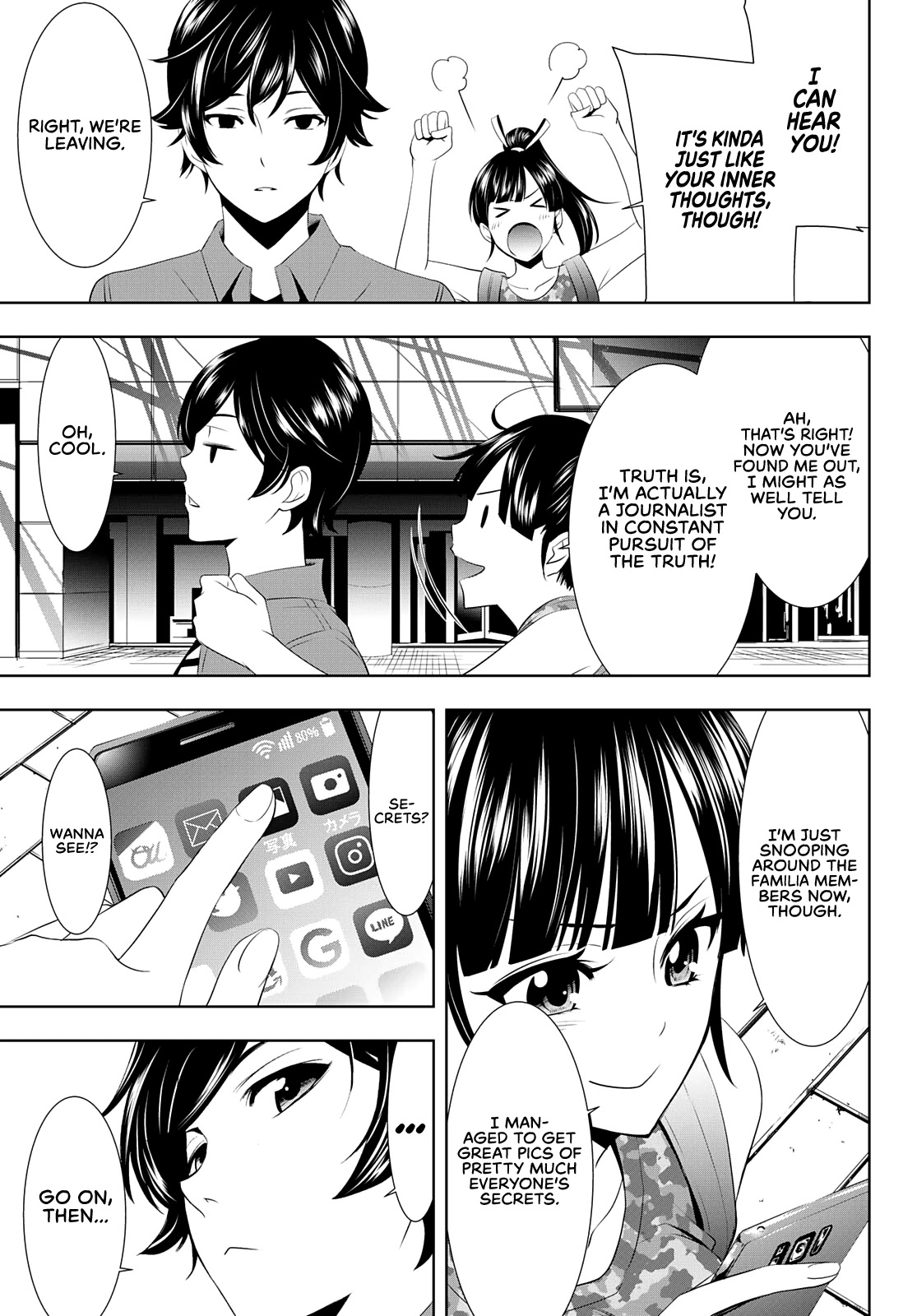 Goddess Café Terrace Chapter 34 page 16 - Chapter 34: Onwards to the Hero Show
