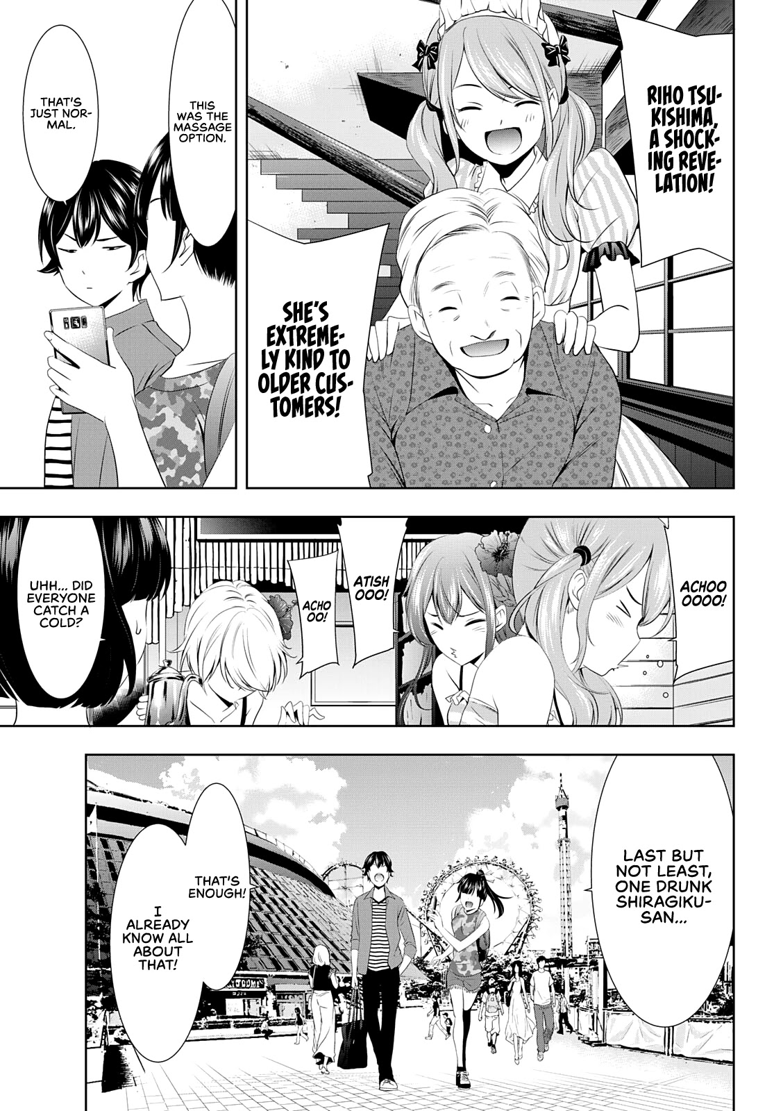 Goddess Café Terrace Chapter 34 page 18 - Chapter 34: Onwards to the Hero Show