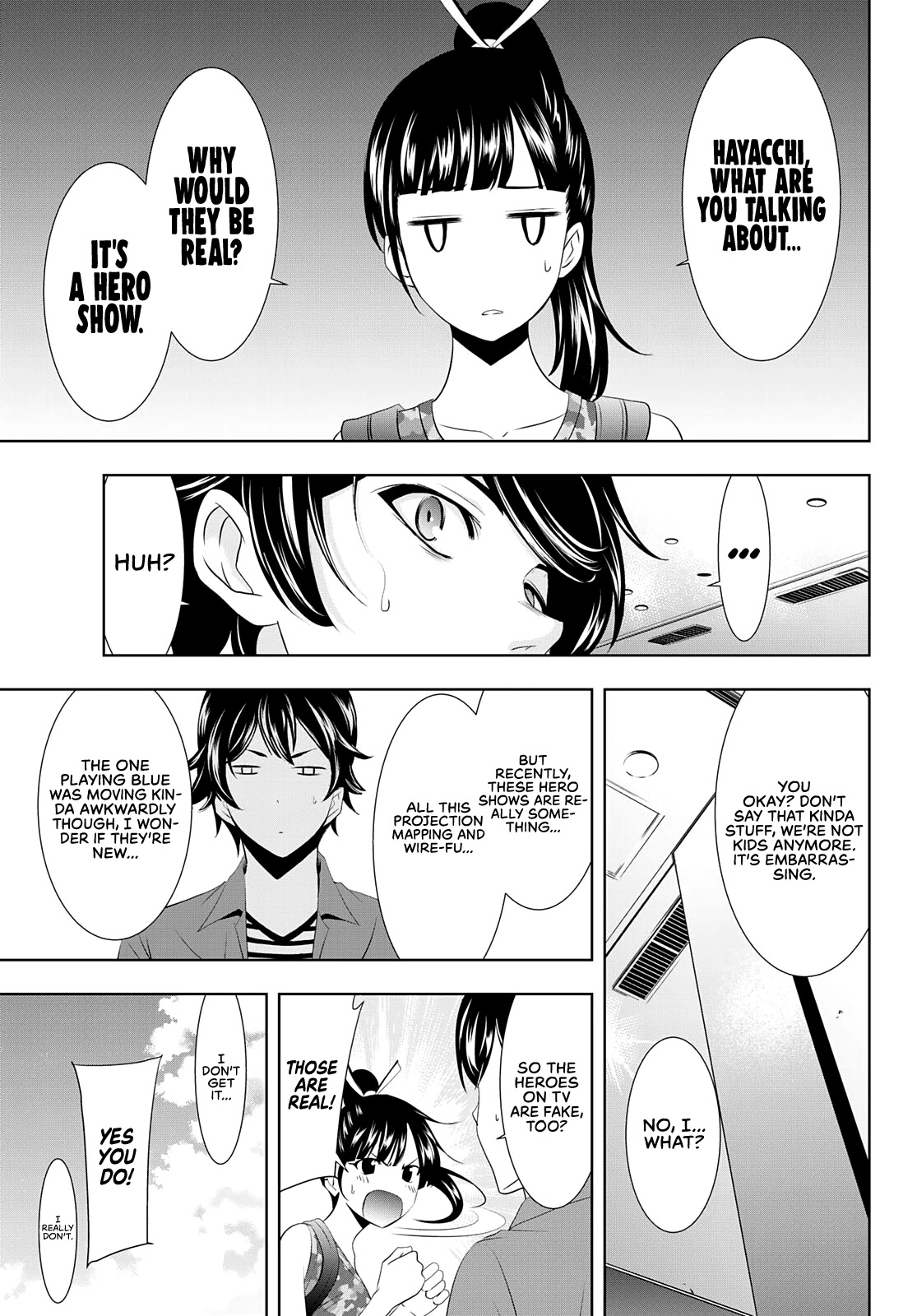 Goddess Café Terrace Chapter 34 page 8 - Chapter 34: Onwards to the Hero Show