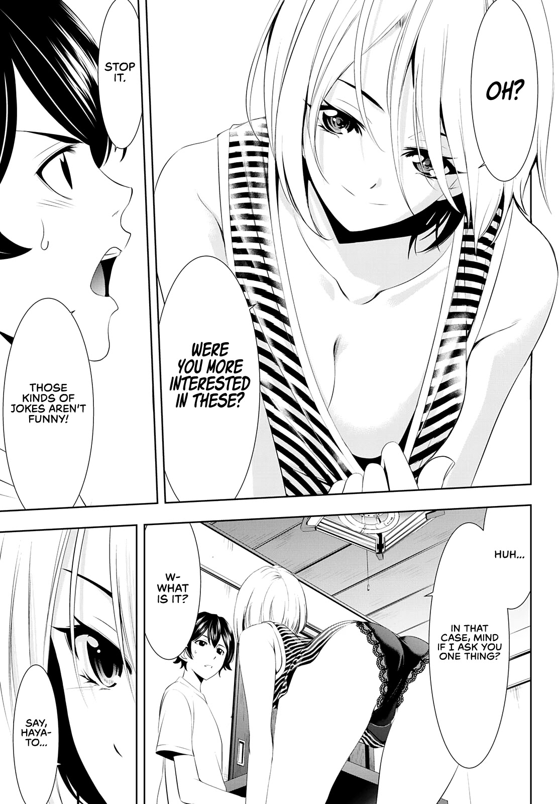 Goddess Café Terrace Chapter 35 page 12 - Chapter 35: What I Don't Get