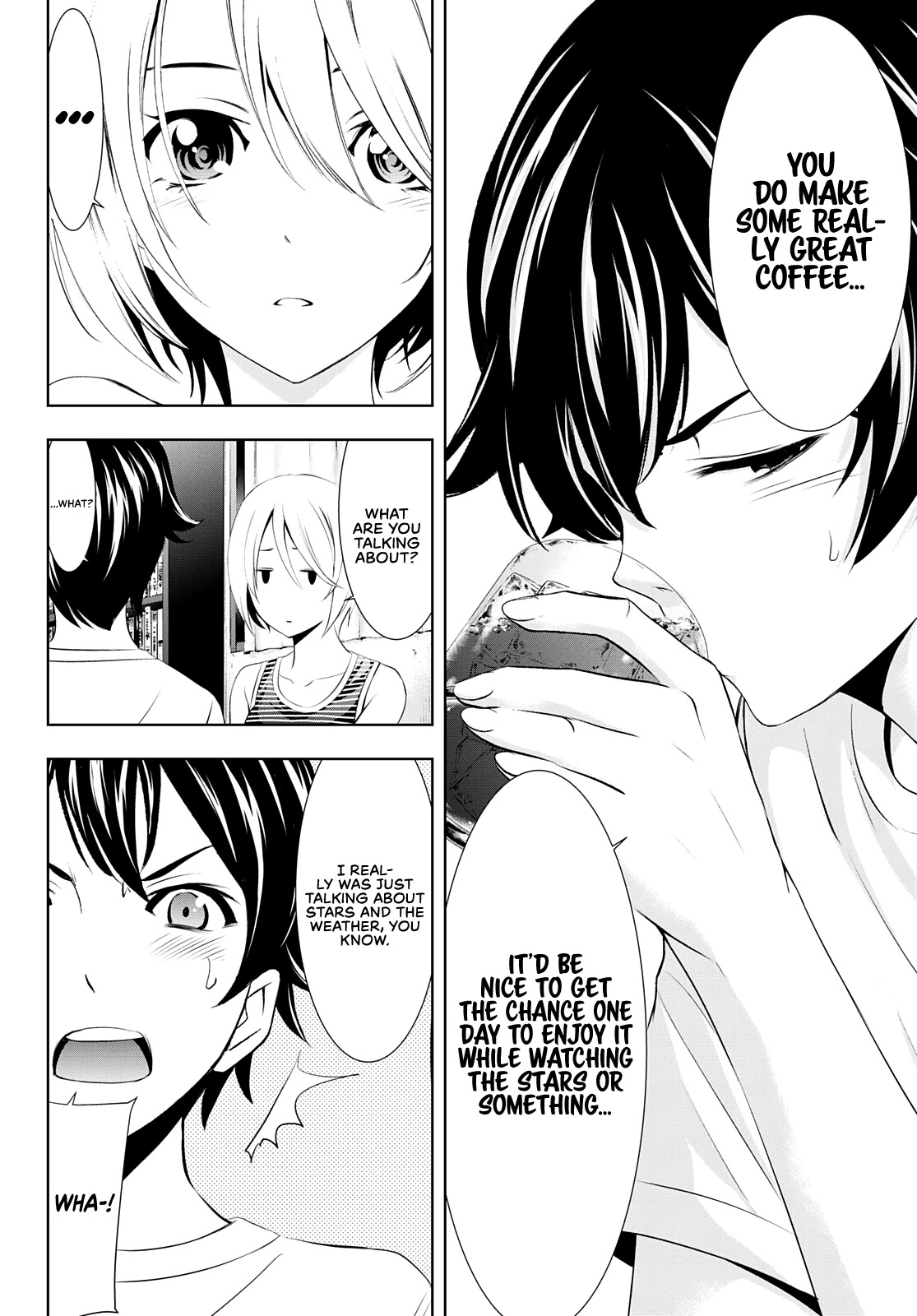 Goddess Café Terrace Chapter 35 page 16 - Chapter 35: What I Don't Get