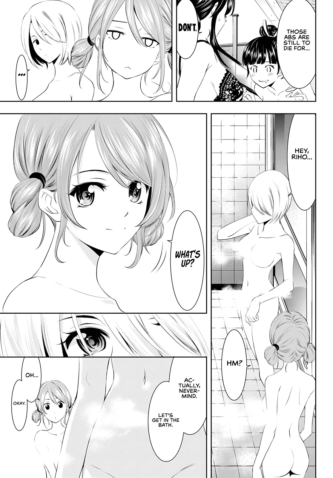 Goddess Café Terrace Chapter 37 page 8 - Chapter 37: Wavering in the Water