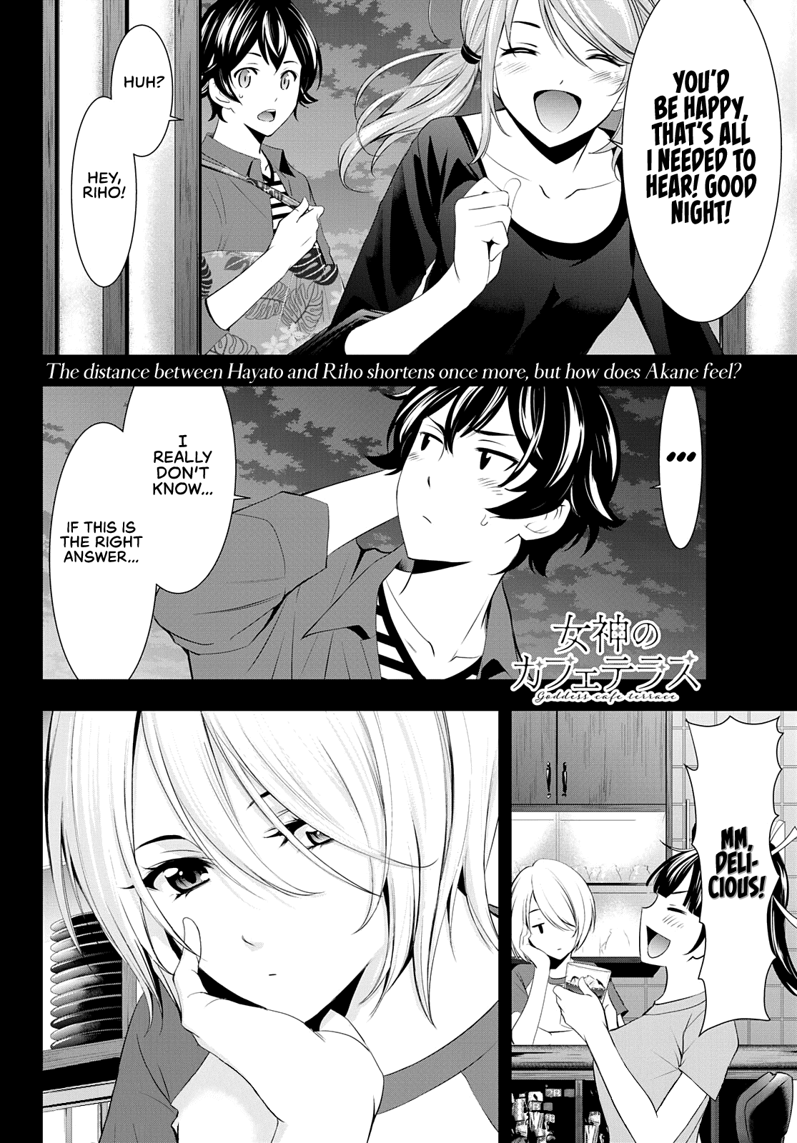 Goddess Café Terrace Chapter 38 page 18 - Chapter 38: Walking Home Together, Just The Two Of Us