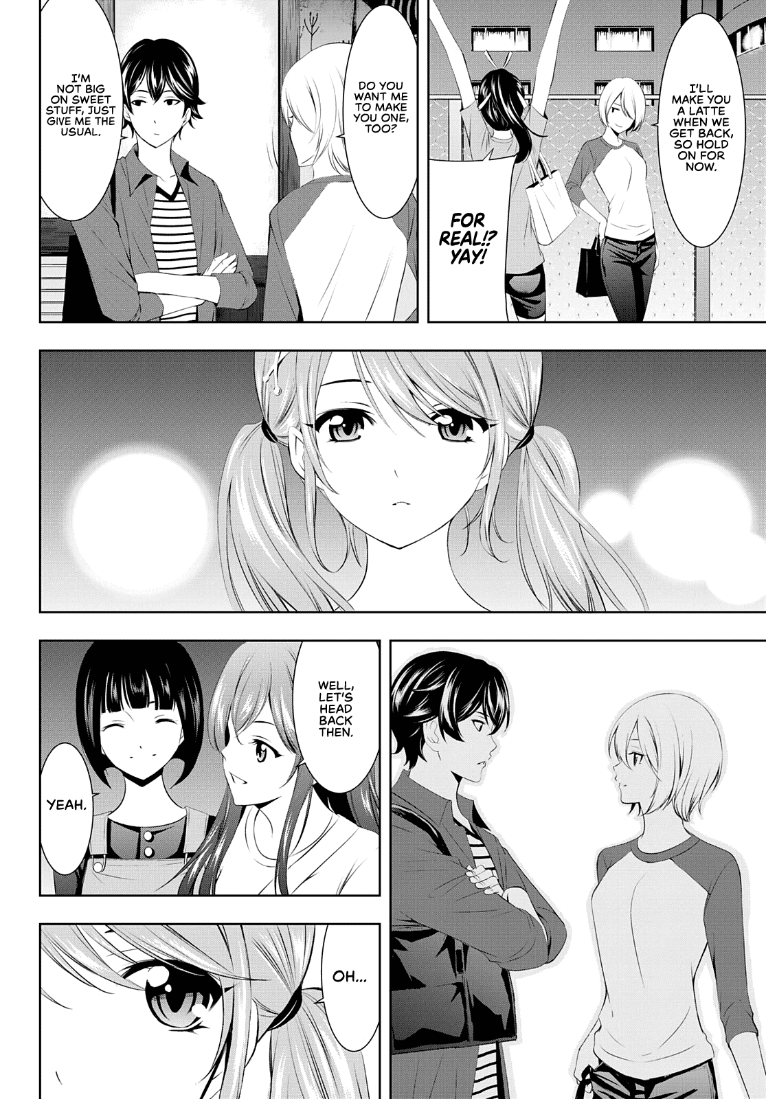 Goddess Café Terrace Chapter 38 page 5 - Chapter 38: Walking Home Together, Just The Two Of Us