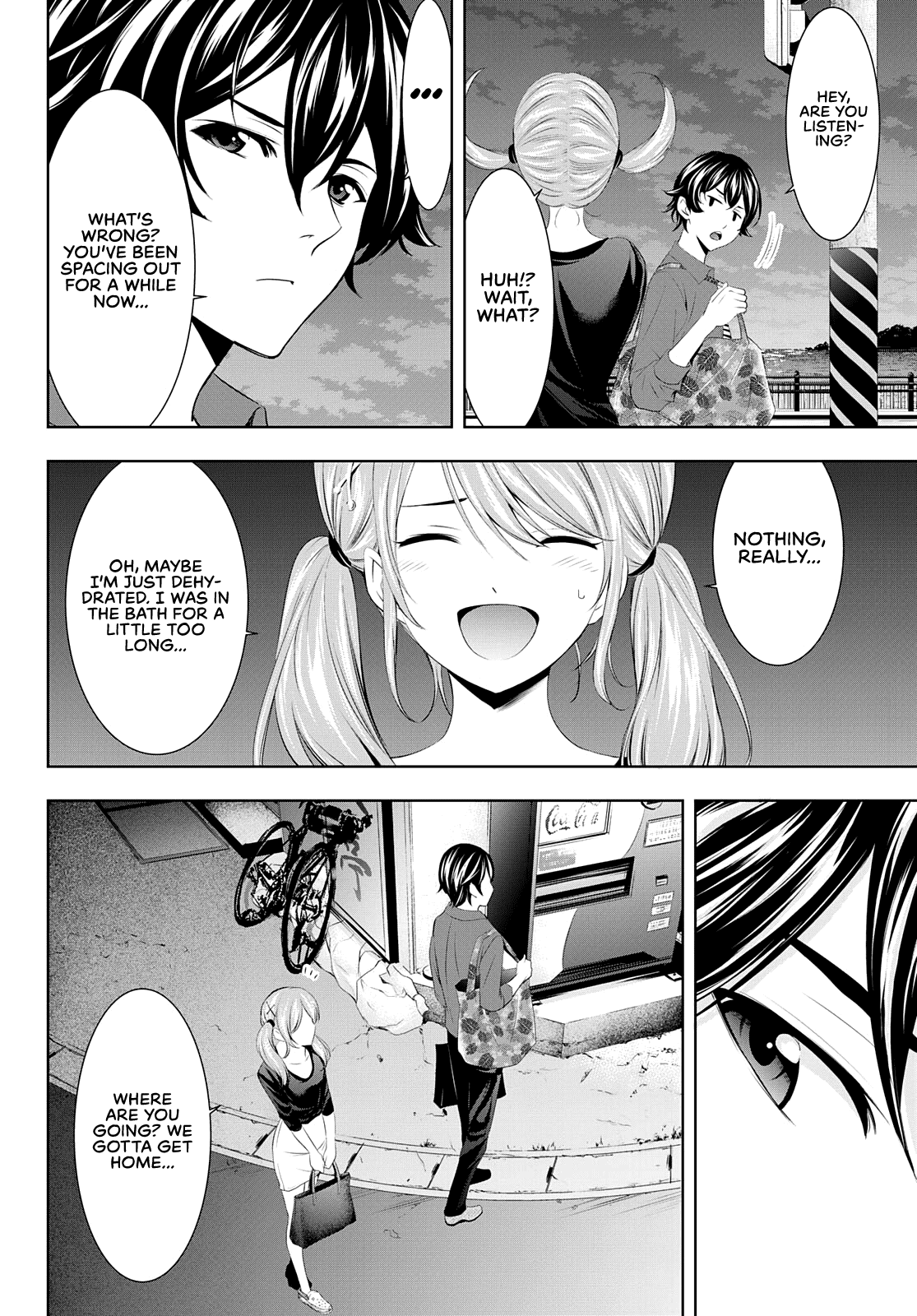 Goddess Café Terrace Chapter 38 page 9 - Chapter 38: Walking Home Together, Just The Two Of Us