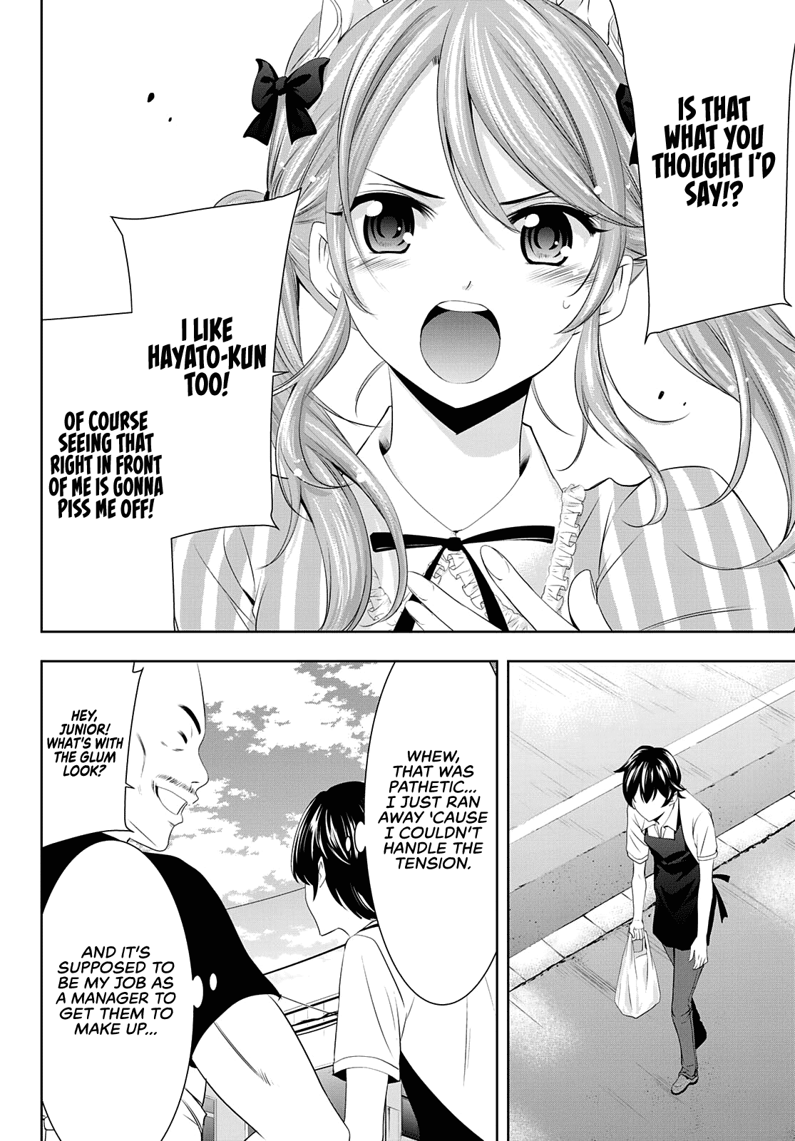 Goddess Café Terrace Chapter 39 page 12 - Chapter 39: Fireworks of Love