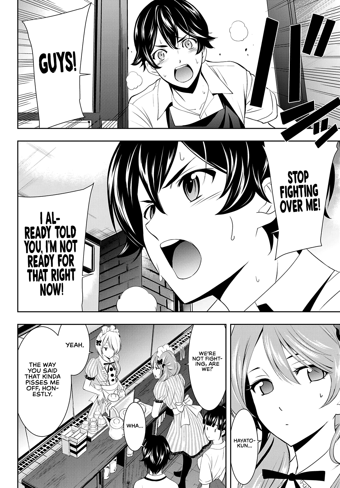 Goddess Café Terrace Chapter 39 page 18 - Chapter 39: Fireworks of Love