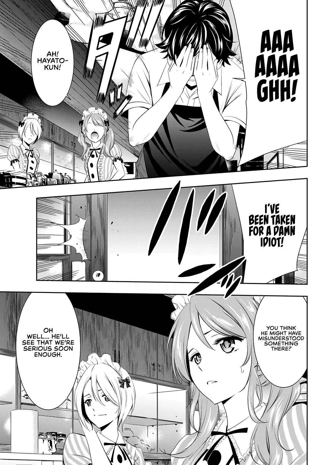 Goddess Café Terrace Chapter 39 page 21 - Chapter 39: Fireworks of Love