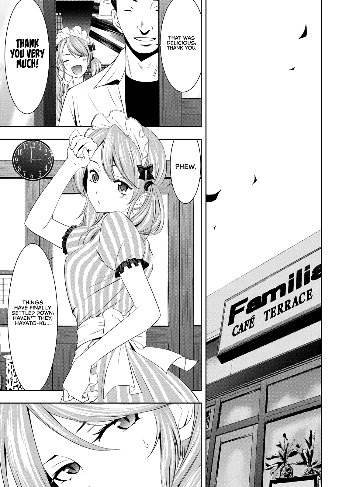 Goddess Café Terrace Chapter 39 page 7 - Chapter 39: Fireworks of Love