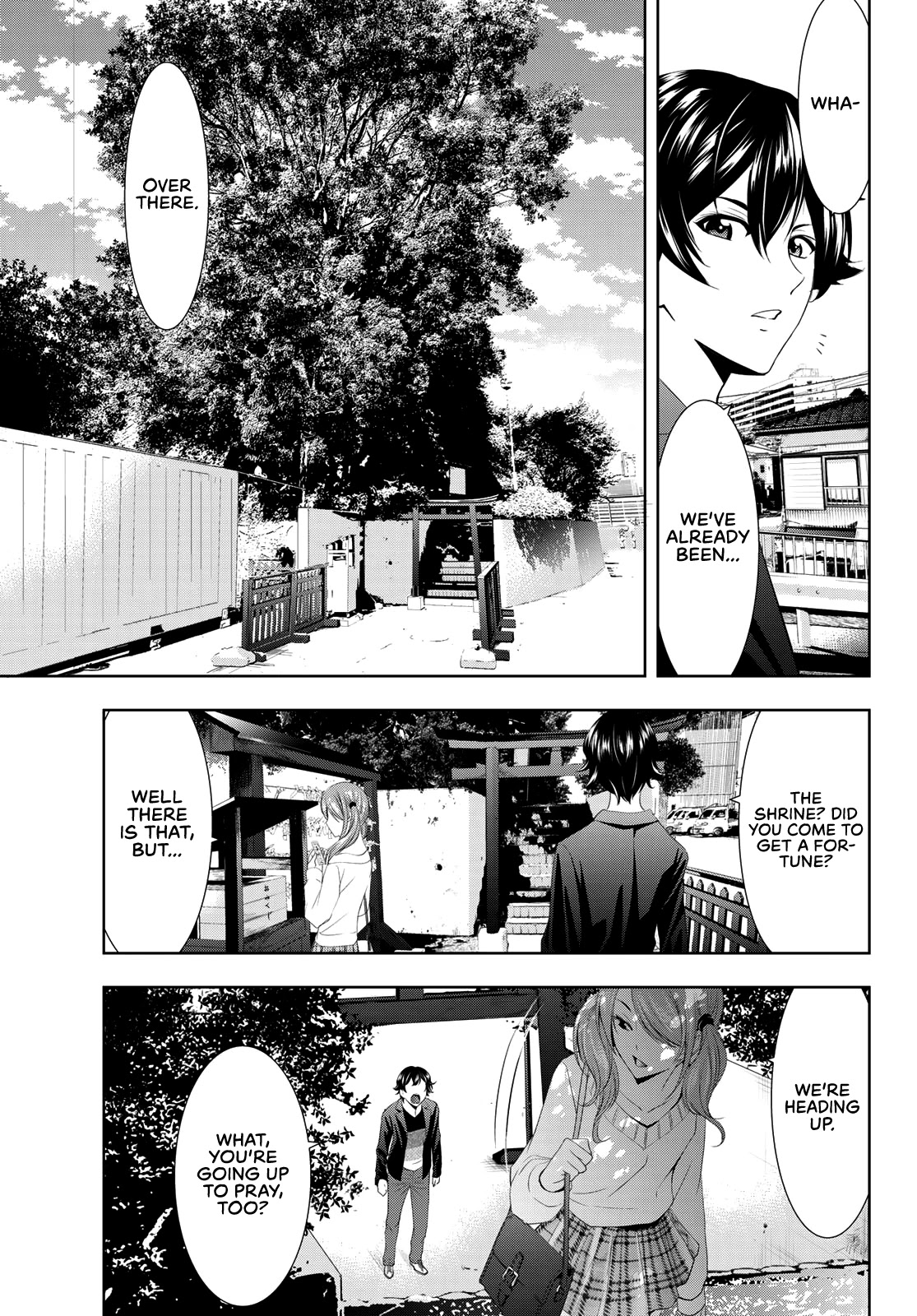 Goddess Café Terrace Chapter 4 page 10 - Chapter 4: Courtesy Call