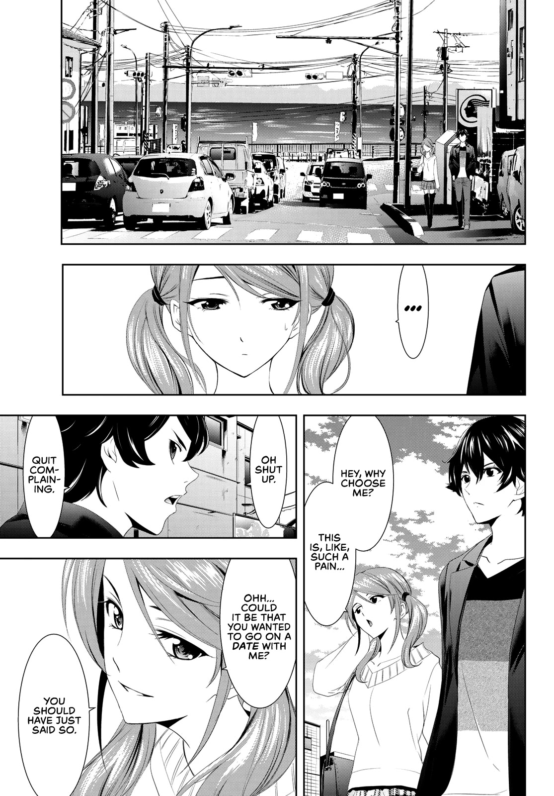 Goddess Café Terrace Chapter 4 page 4 - Chapter 4: Courtesy Call