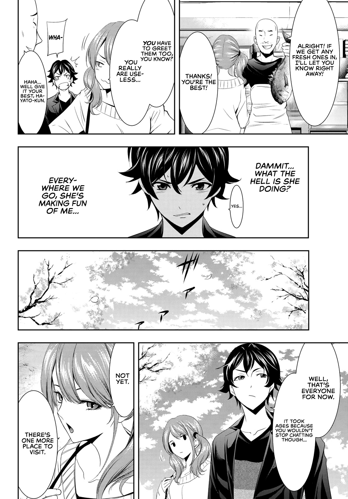 Goddess Café Terrace Chapter 4 page 9 - Chapter 4: Courtesy Call