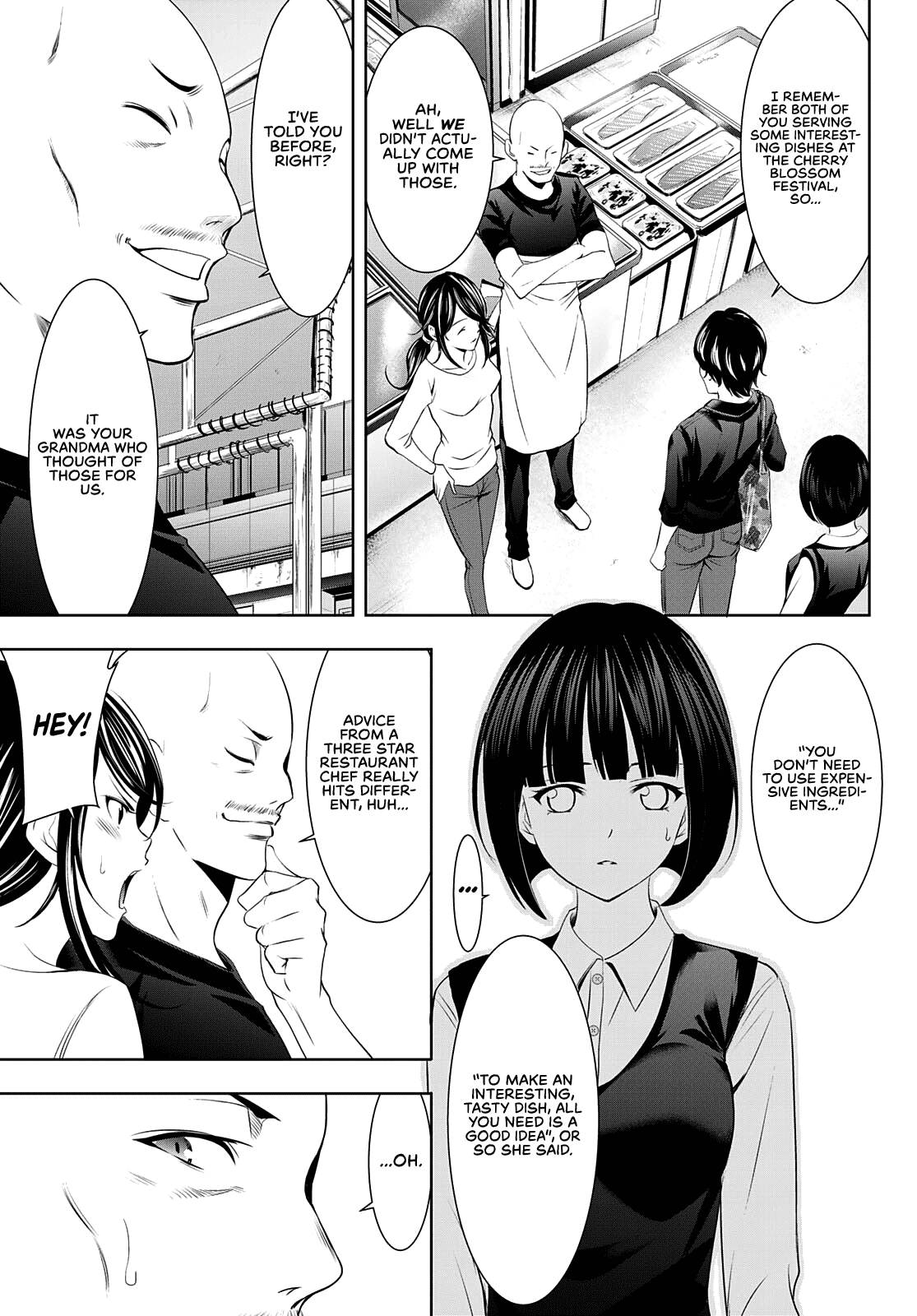 Goddess Café Terrace Chapter 40 page 14 - Chapter 40: Yet Another New Menu!