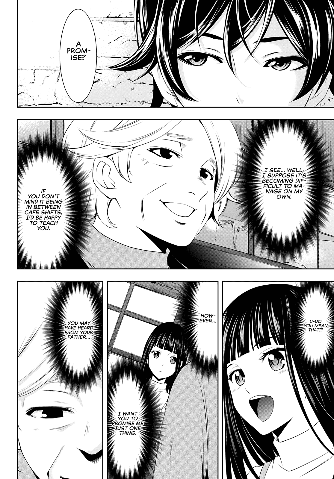Goddess Café Terrace Chapter 41 page 17 - Chapter 41: Two Encounters
