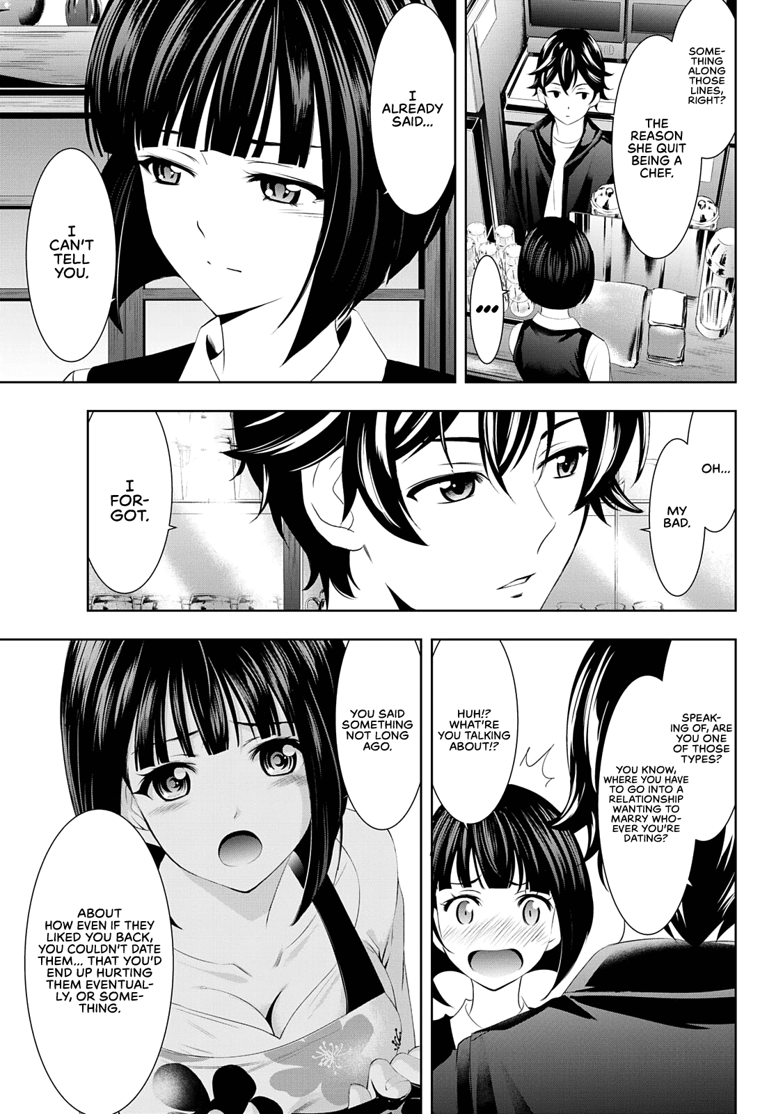 Goddess Café Terrace Chapter 42 page 10 - Chapter 42: Longing and a Life's Purpose