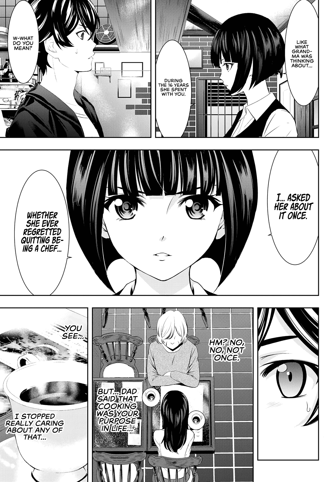 Goddess Café Terrace Chapter 42 page 12 - Chapter 42: Longing and a Life's Purpose