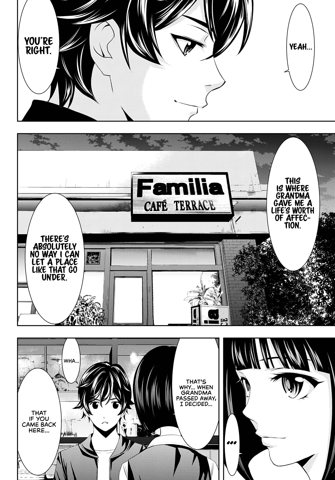 Goddess Café Terrace Chapter 42 page 17 - Chapter 42: Longing and a Life's Purpose