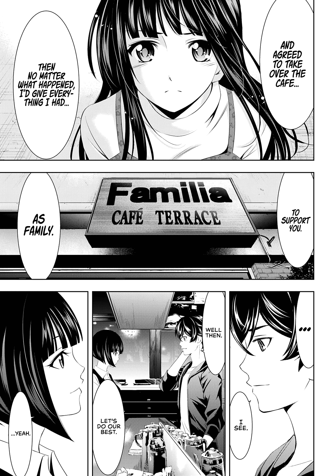 Goddess Café Terrace Chapter 42 page 18 - Chapter 42: Longing and a Life's Purpose