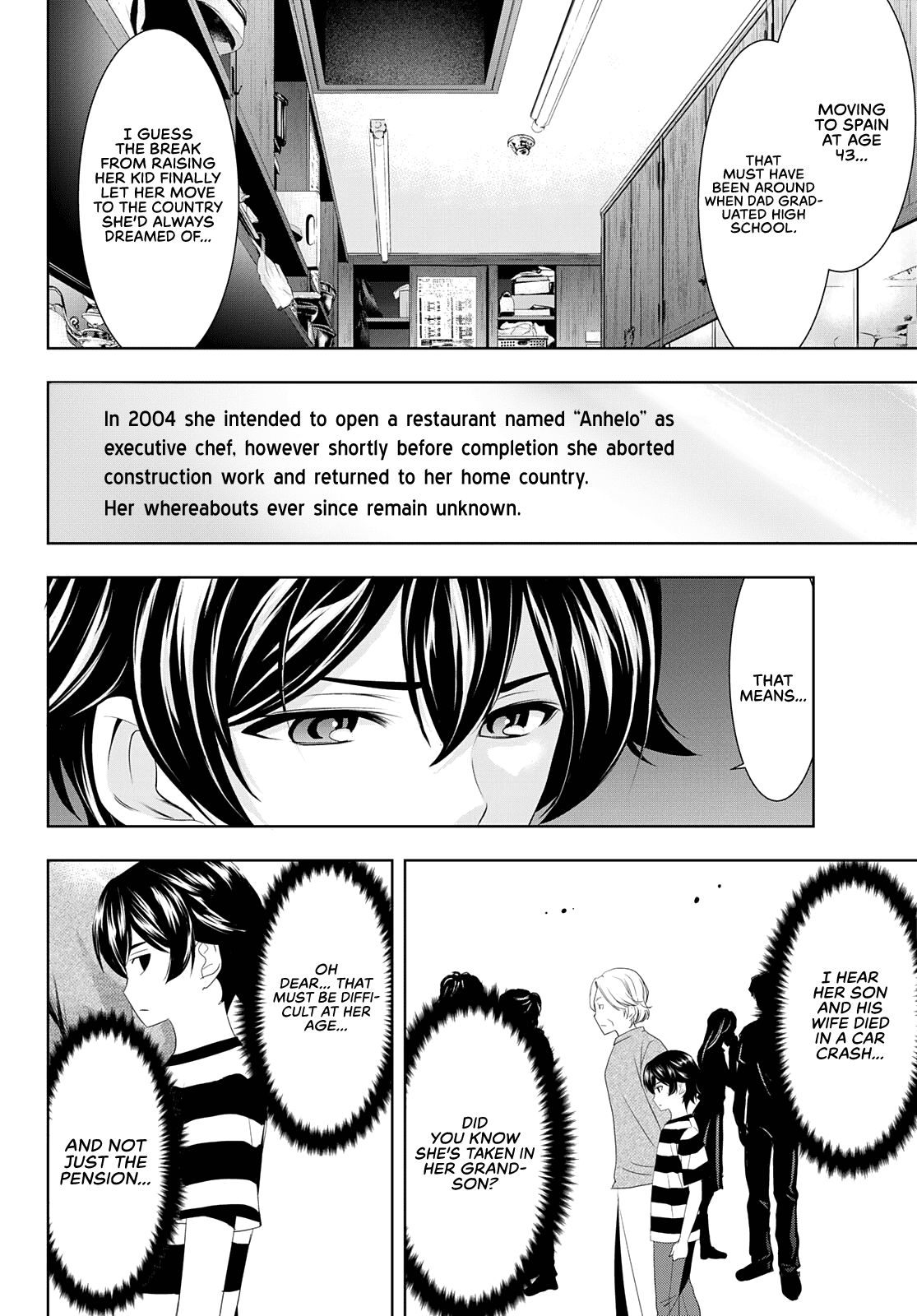 Goddess Café Terrace Chapter 42 page 5 - Chapter 42: Longing and a Life's Purpose