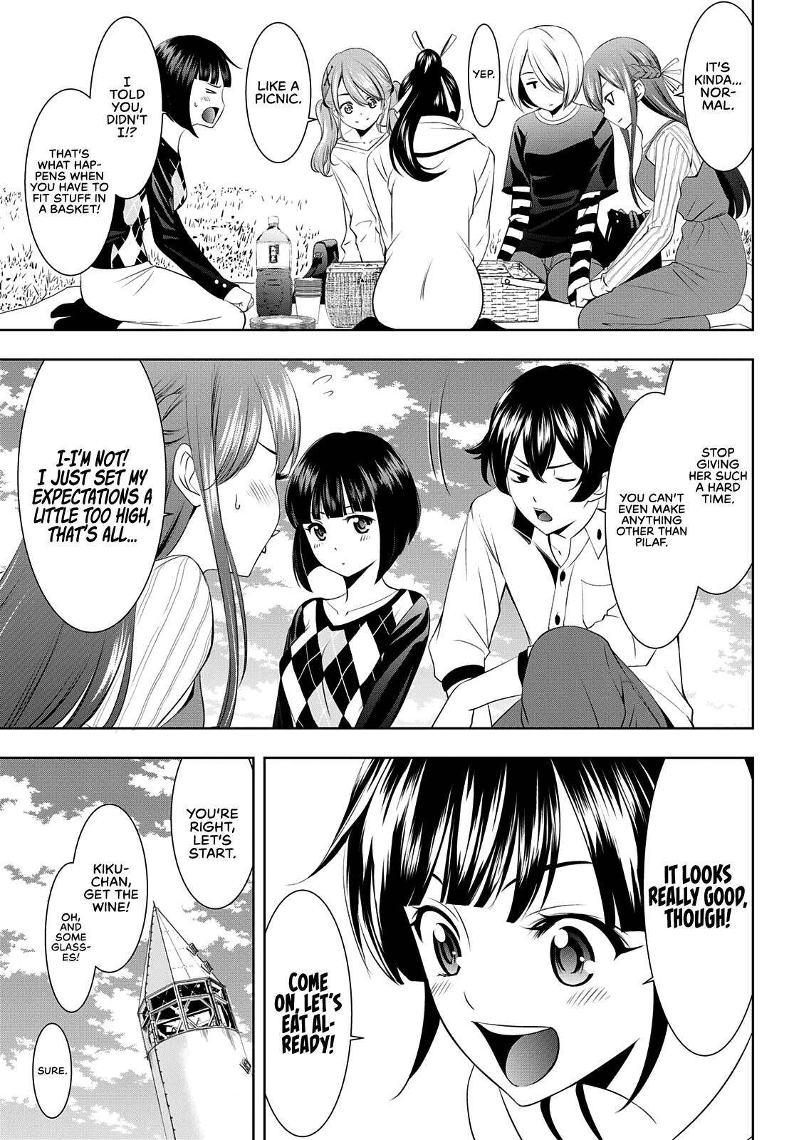Goddess Café Terrace Chapter 43 page 11 - Chapter 43: Picnic