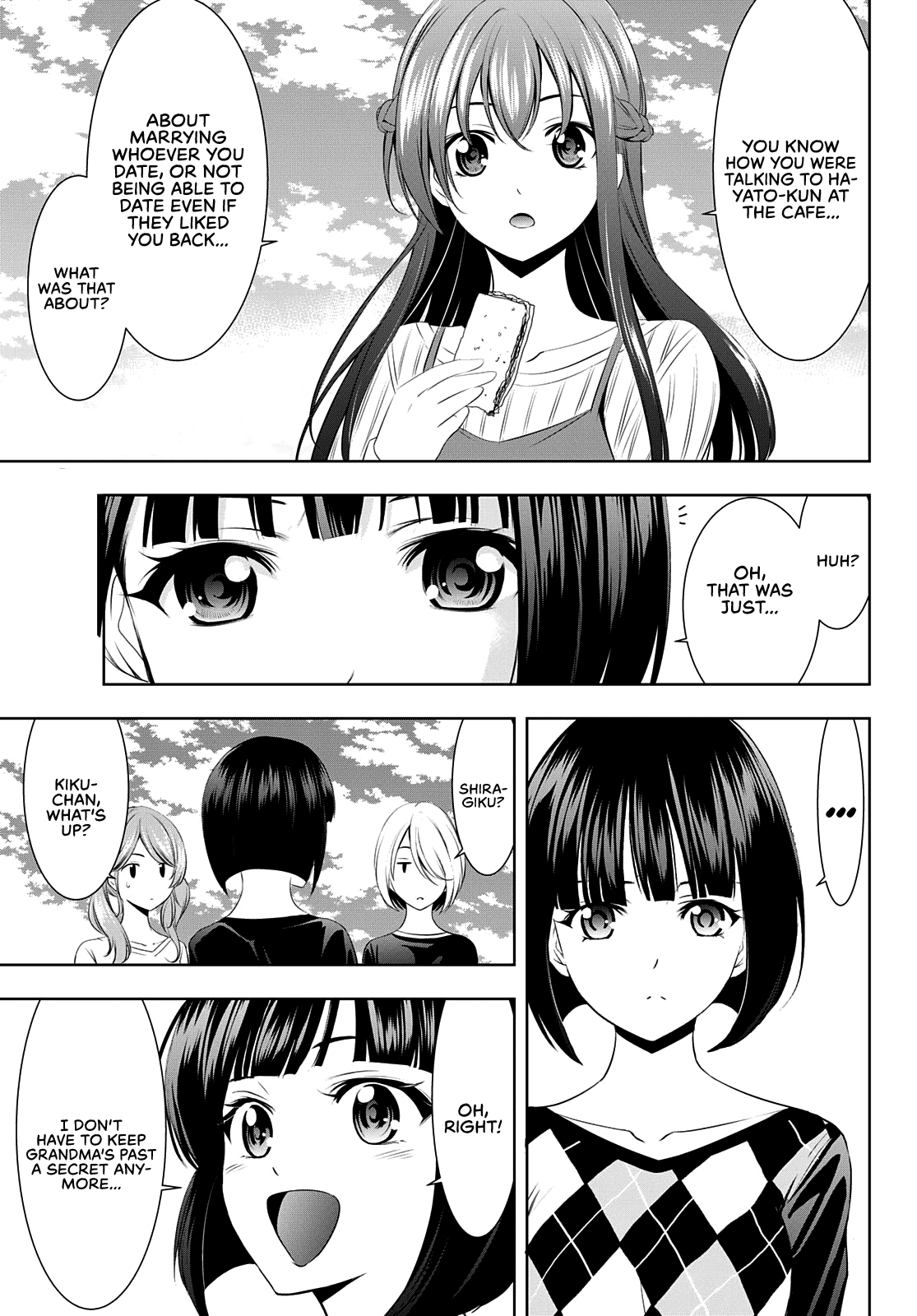 Goddess Café Terrace Chapter 43 page 13 - Chapter 43: Picnic