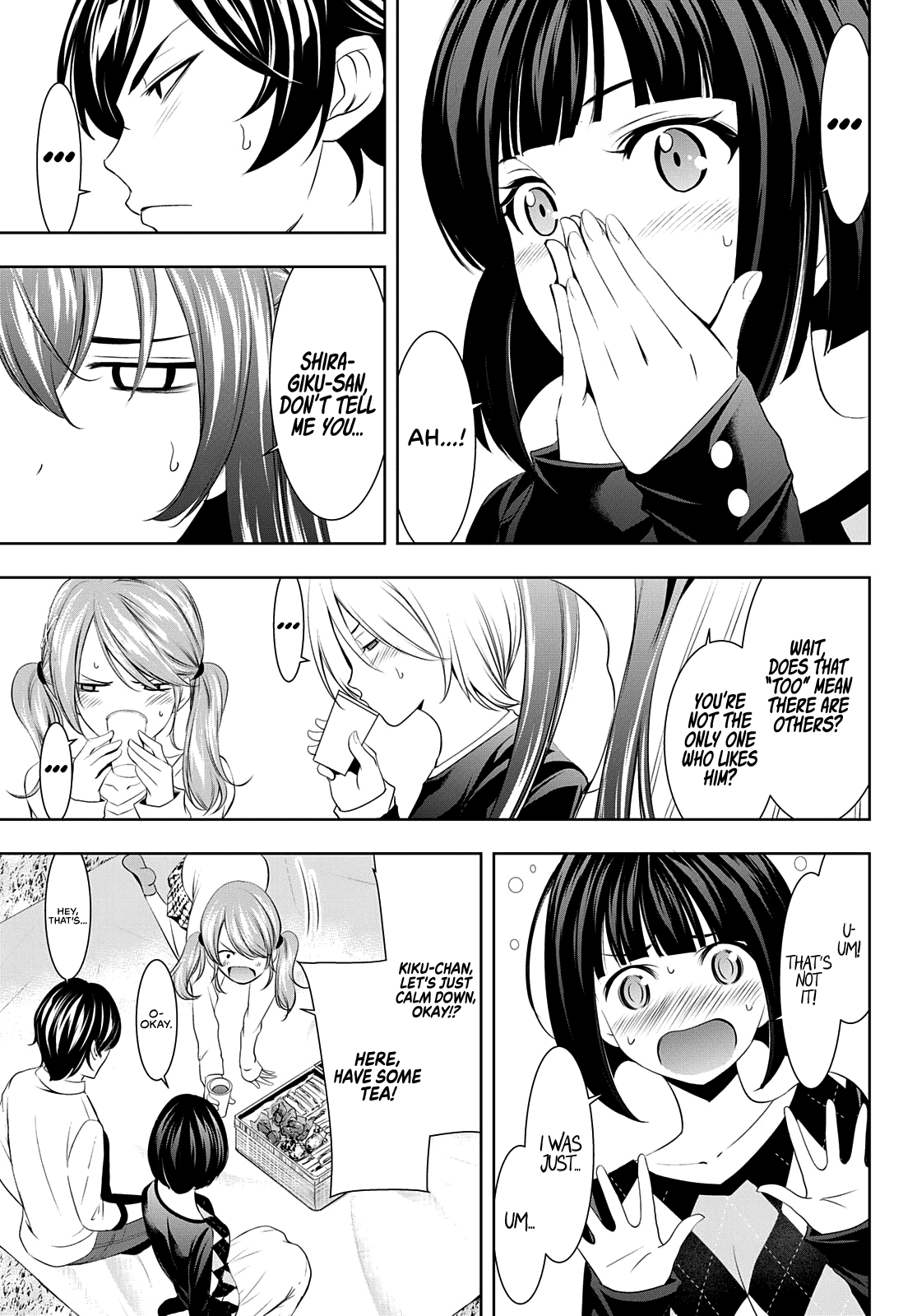 Goddess Café Terrace Chapter 43 page 15 - Chapter 43: Picnic