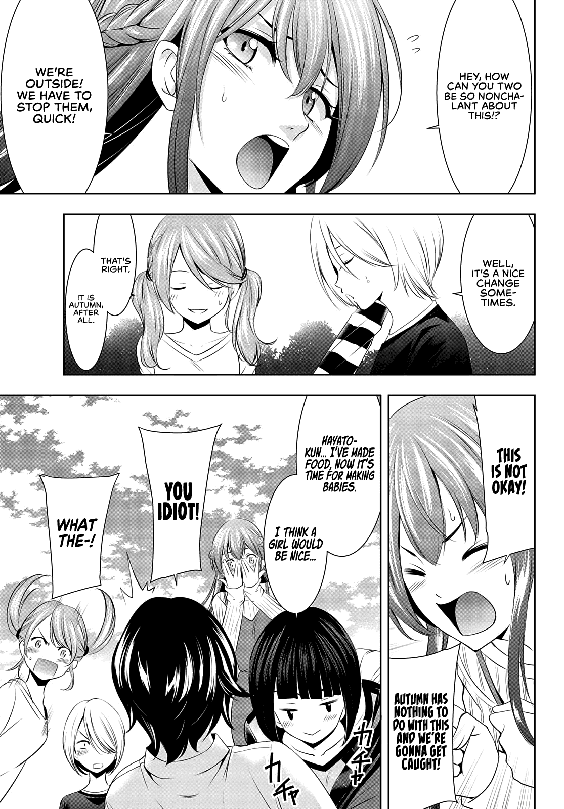 Goddess Café Terrace Chapter 43 page 17 - Chapter 43: Picnic