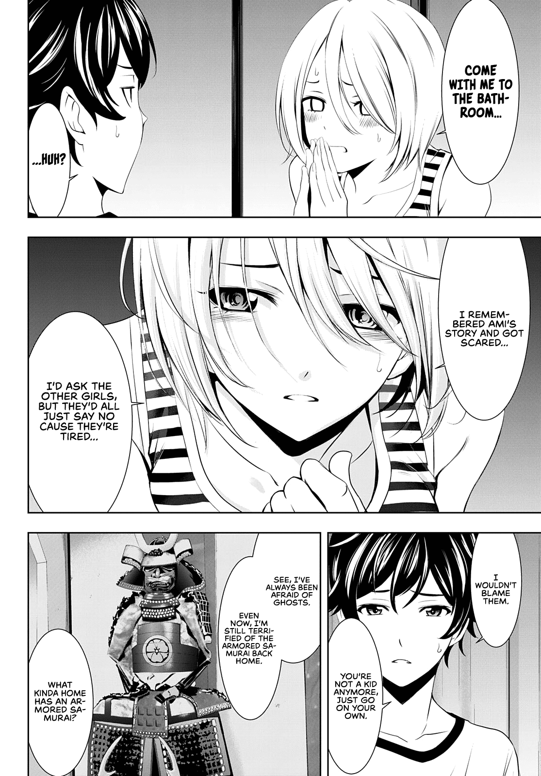 Goddess Café Terrace Chapter 44 page 7 - Chapter 44: A Shadowy Figure at Familia