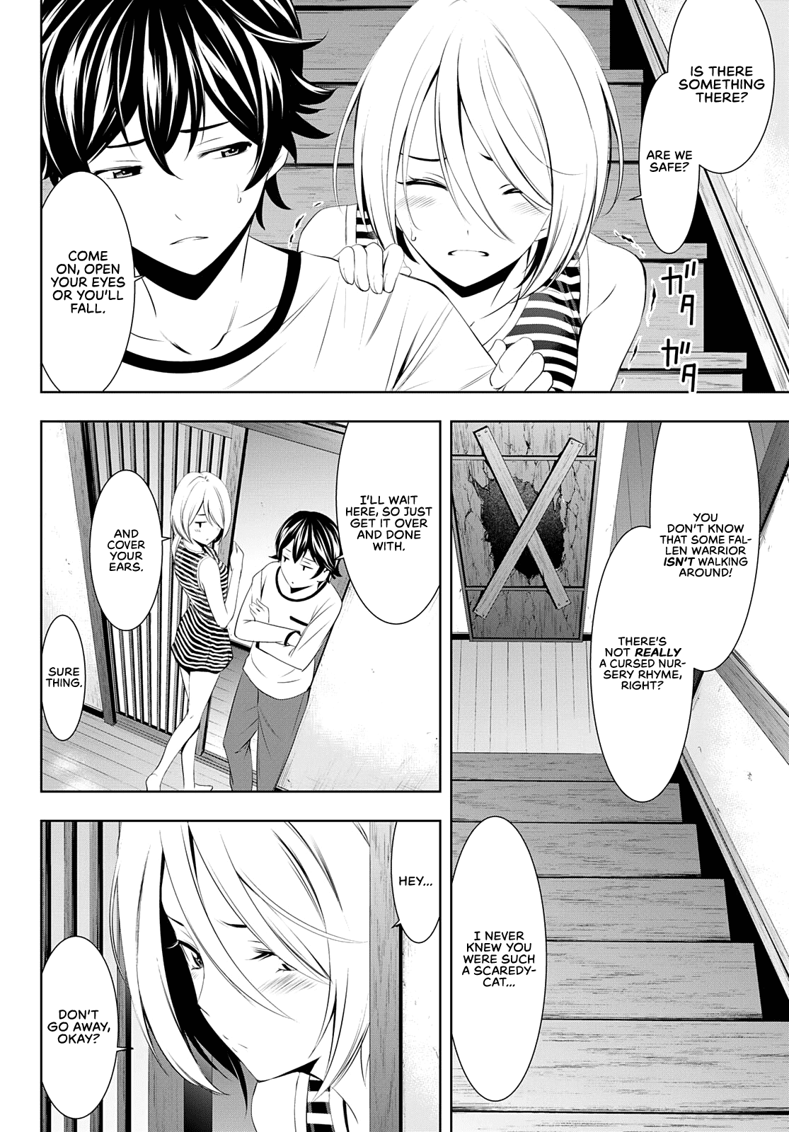 Goddess Café Terrace Chapter 44 page 9 - Chapter 44: A Shadowy Figure at Familia