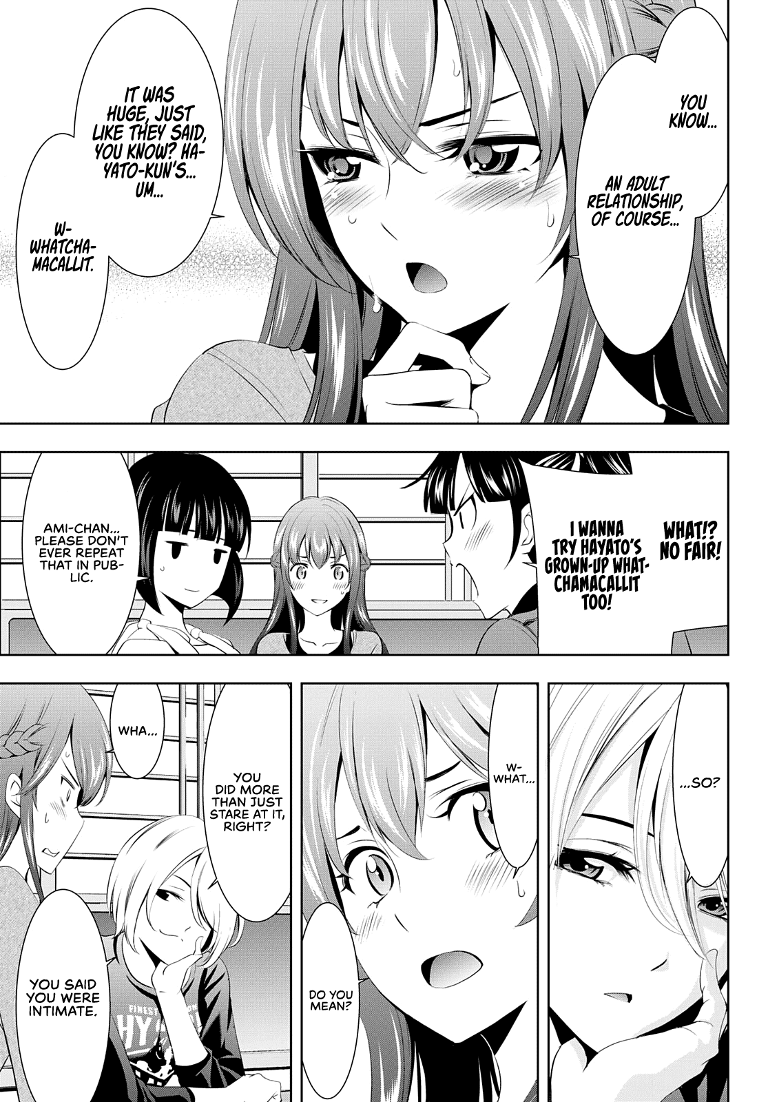 Goddess Café Terrace Chapter 45 page 10 - Chapter 45: Ouka and the Decency Police