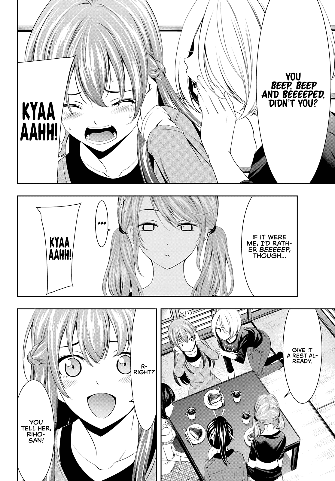 Goddess Café Terrace Chapter 45 page 11 - Chapter 45: Ouka and the Decency Police