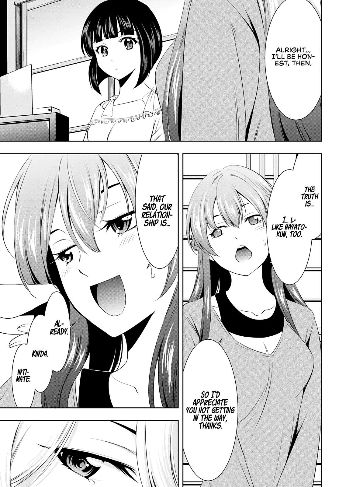 Goddess Café Terrace Chapter 45 page 8 - Chapter 45: Ouka and the Decency Police
