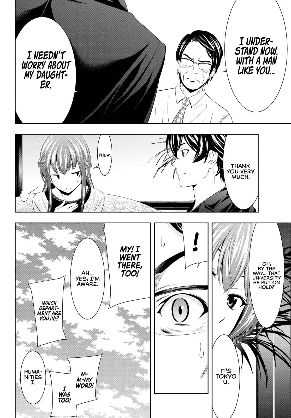 Goddess Café Terrace Chapter 48 page 13 - Chapter 48: Father and Manager