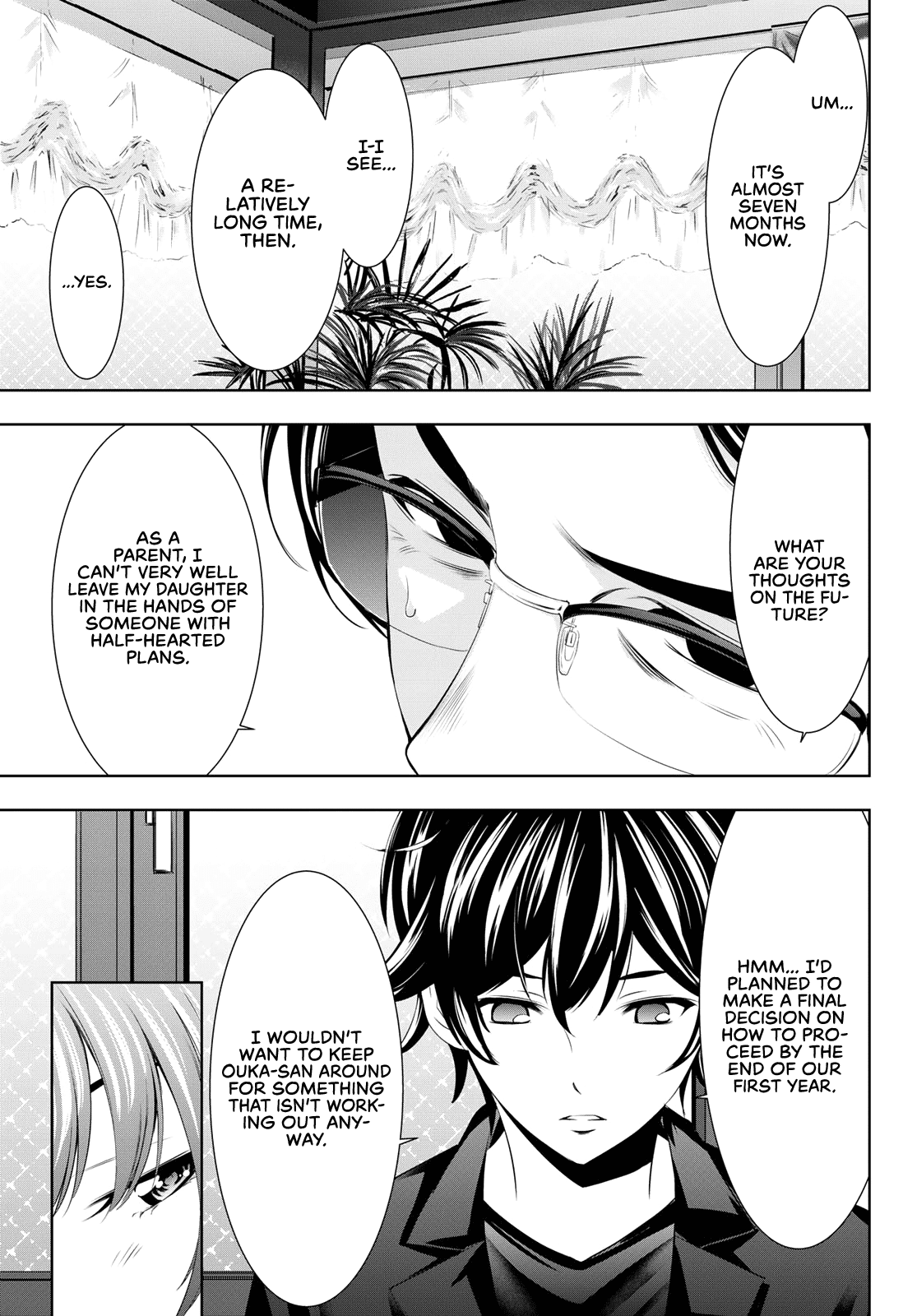 Goddess Café Terrace Chapter 48 page 8 - Chapter 48: Father and Manager