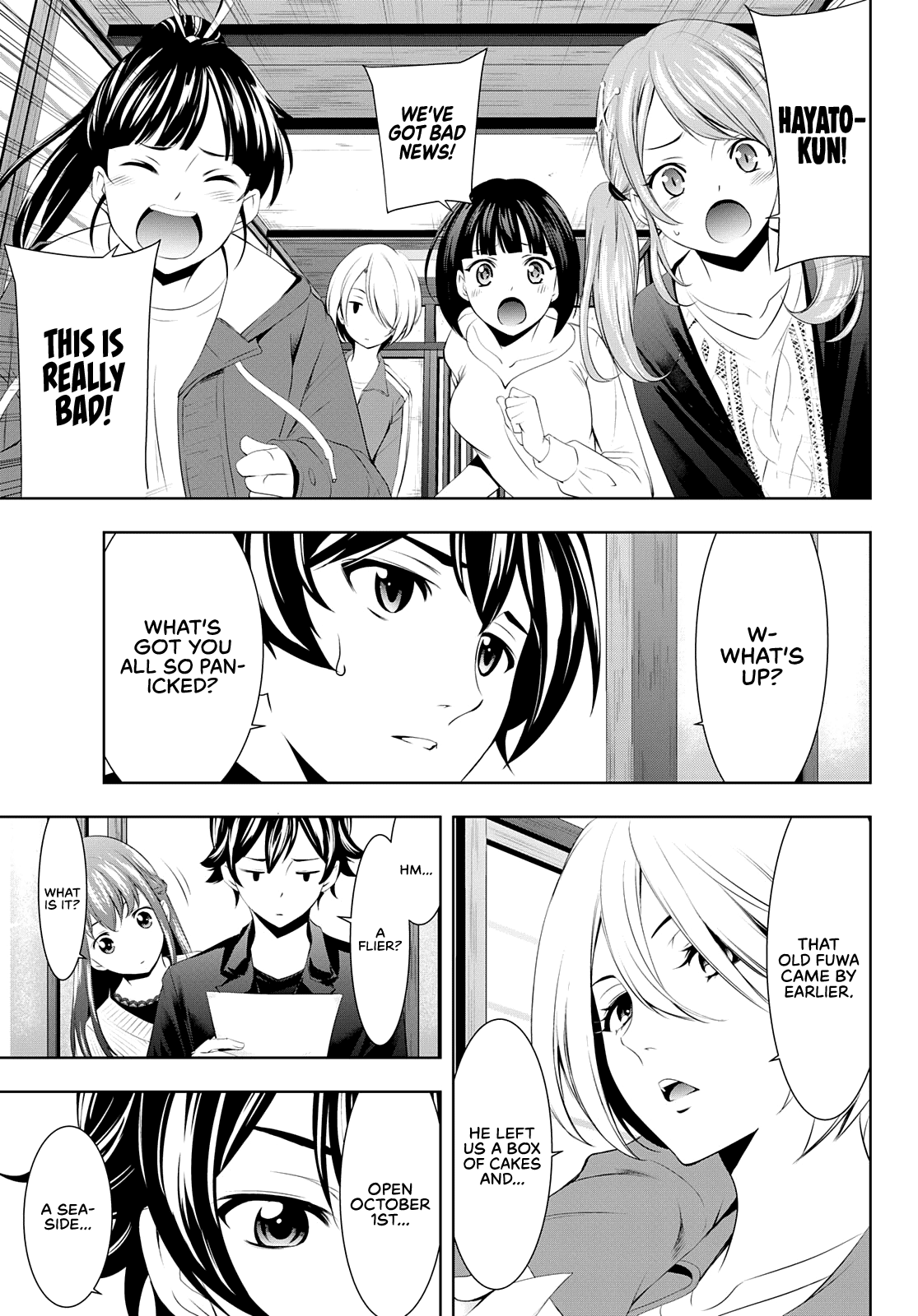 Goddess Café Terrace Chapter 49 page 14 - Chapter 49: A Bolt Out of the Blue