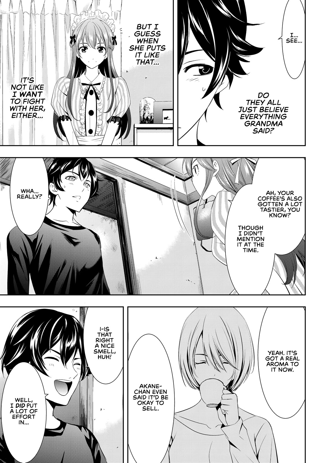 Goddess Café Terrace Chapter 5 page 18 - Chapter 5: Cats and Dogs
