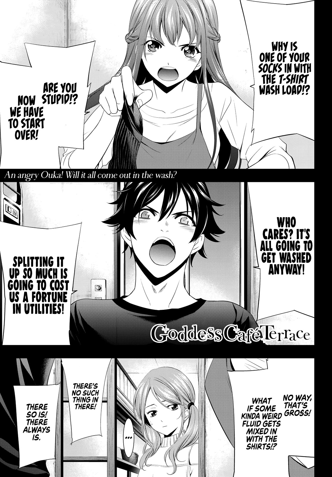 Goddess Café Terrace Chapter 5 page 2 - Chapter 5: Cats and Dogs