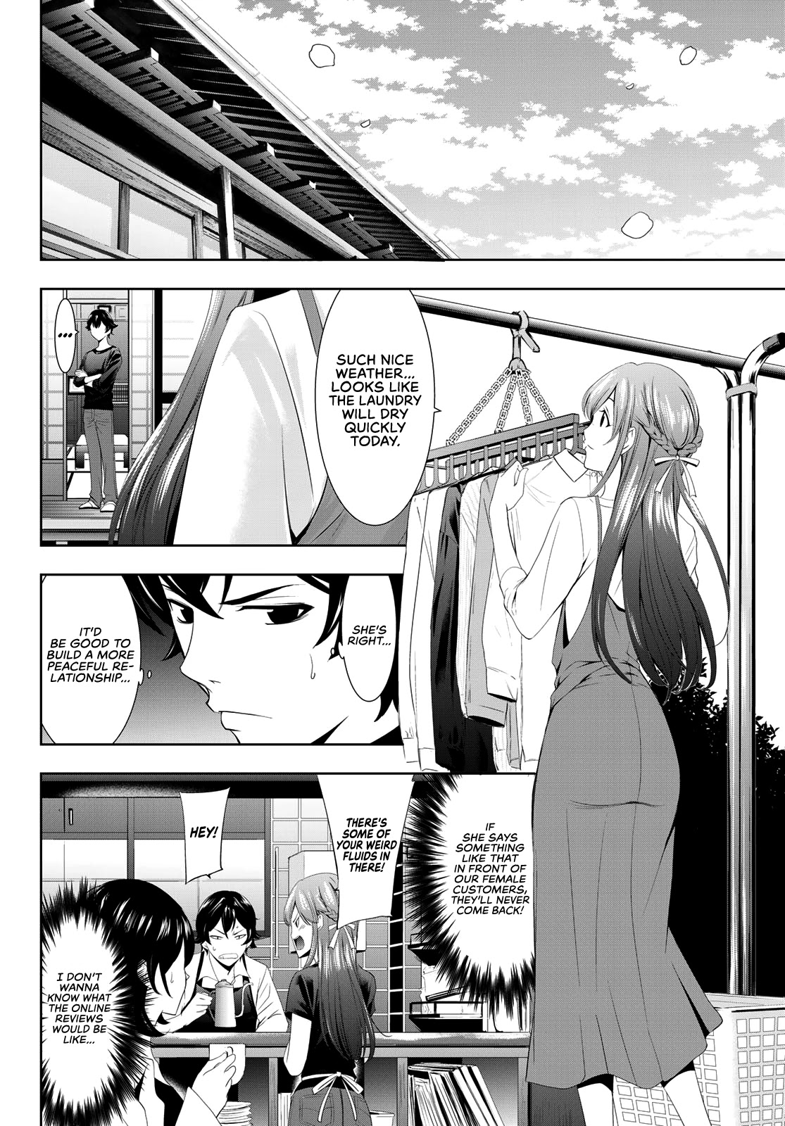 Goddess Café Terrace Chapter 5 page 5 - Chapter 5: Cats and Dogs